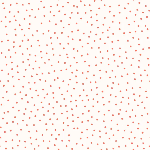 Dekovorhang Easter dots red