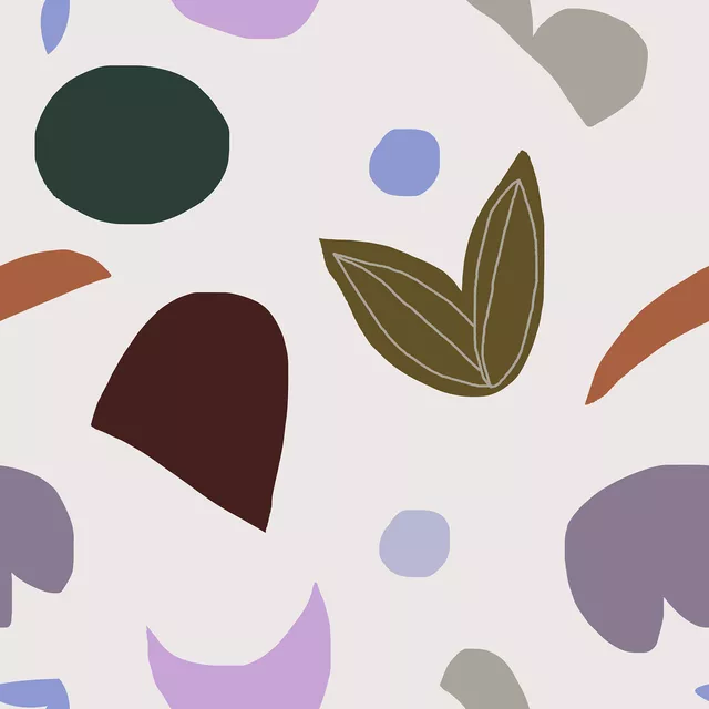 Kissen Lines and Leaves 5X