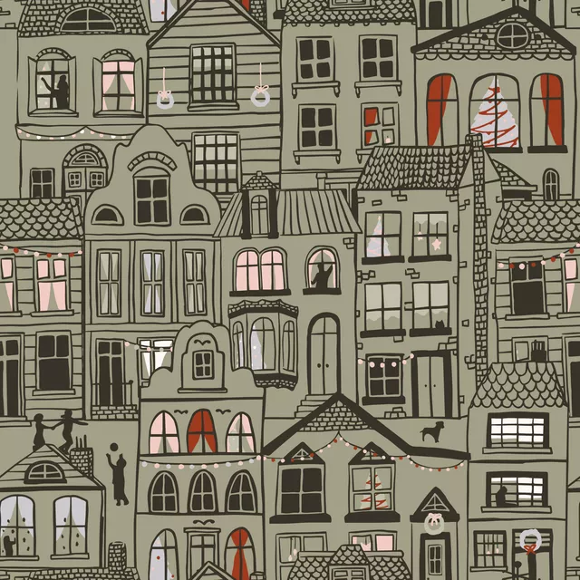 Bankauflage Christmas in the city