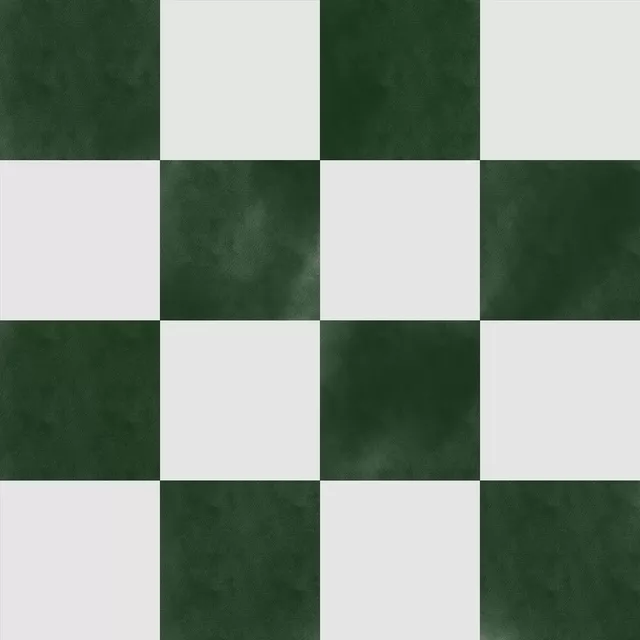 Kissen Holly Jolly Chess green