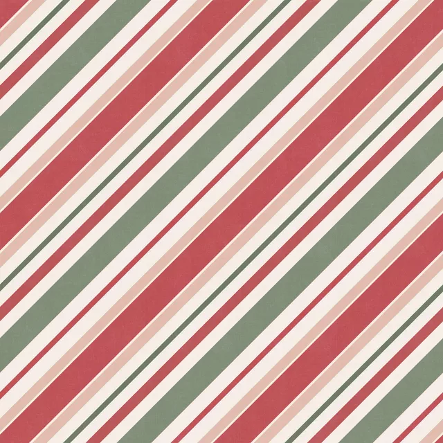 Kissen Christmas Candy Stripes II