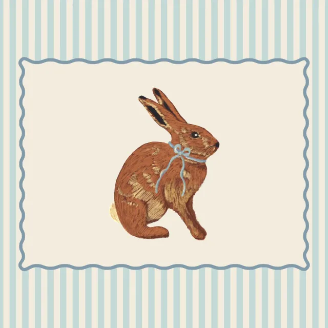 Tischset Landliebe Hase