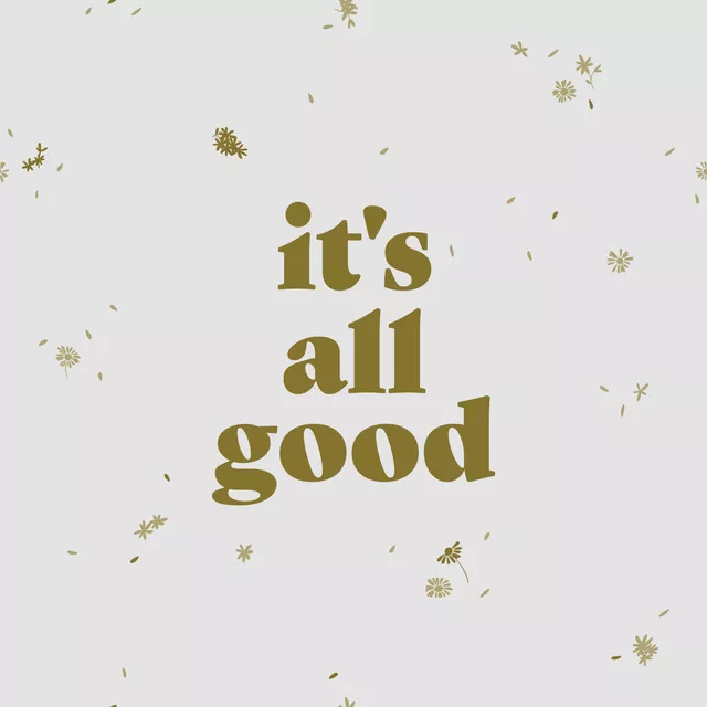 Kissen it's all good | oliv