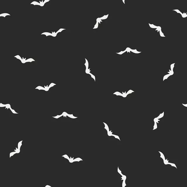 Tischset Fledermaustanz dunkel