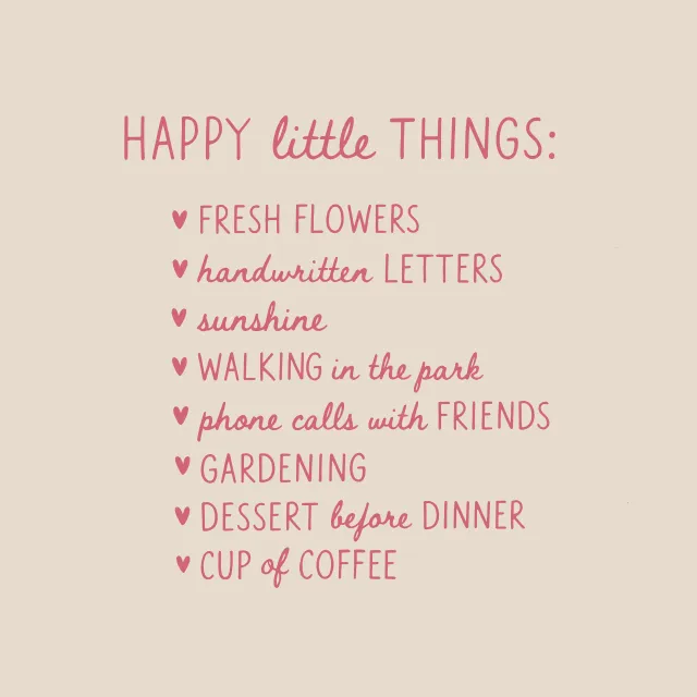 Kissen happy little things