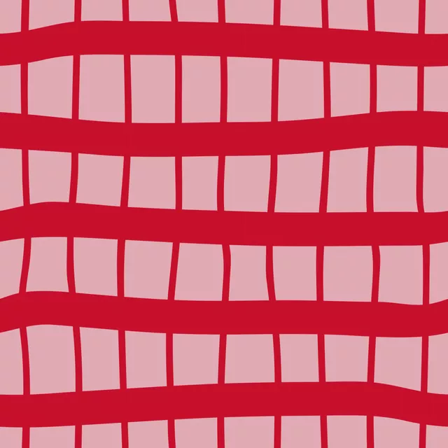 Tischdecke Karo Rot Pink