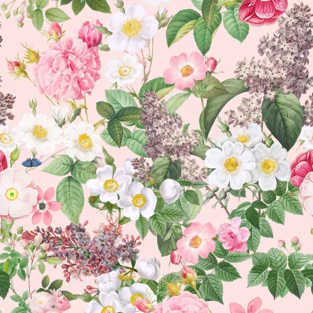 Bettwäsche Üppiger Sommer Blumengarten