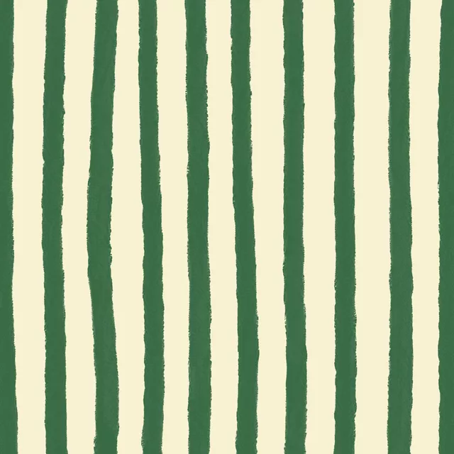 Kissen Steifen dunkelgrün