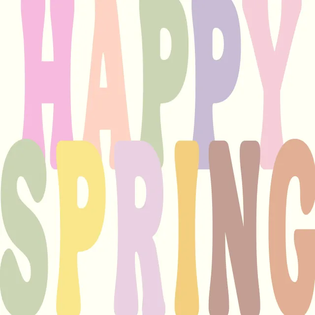 Tischdecke HaPPy SpRinG BiG Pastel