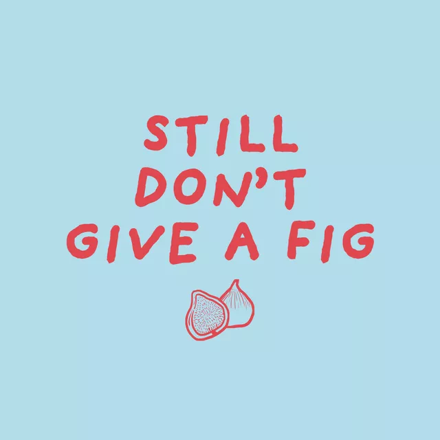 Kissen Give A Fig Blue