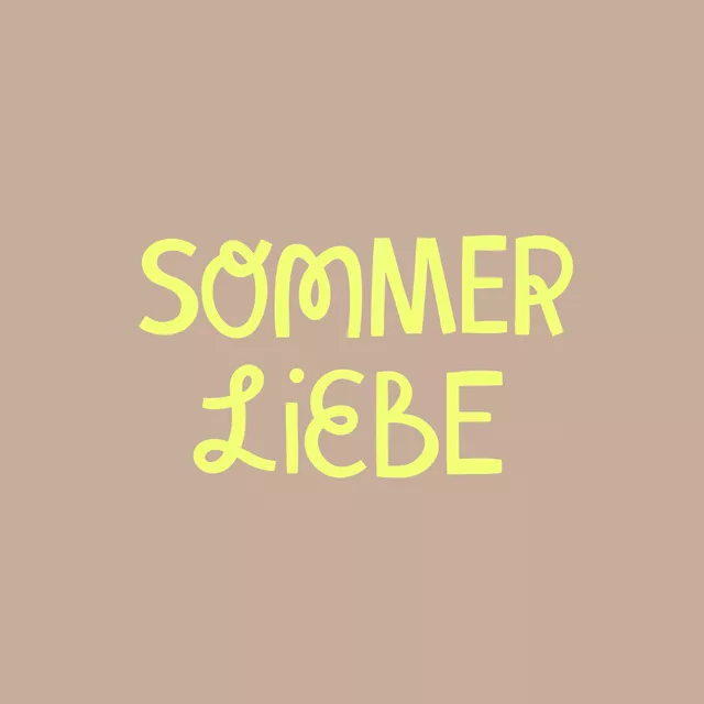 Kissen Sommerliebe neon