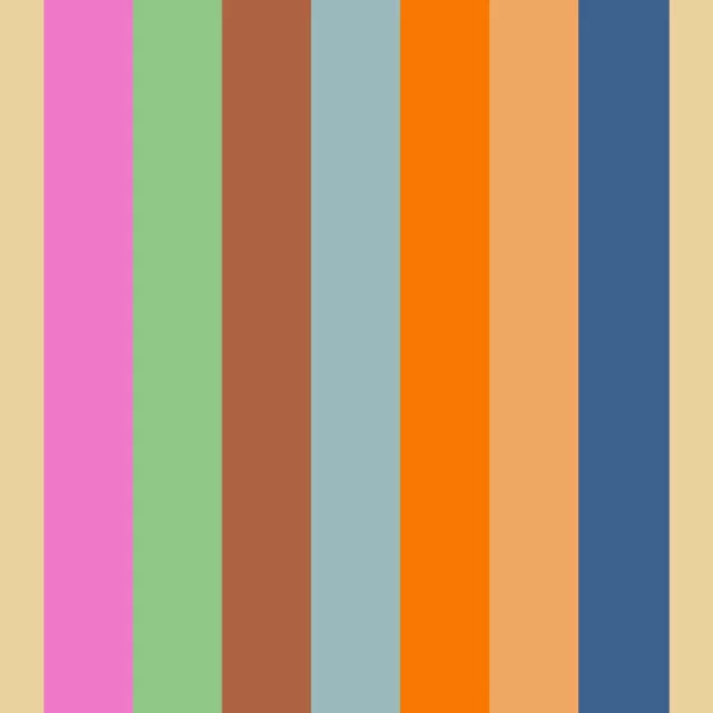 Raffrollo Herbst Streifen