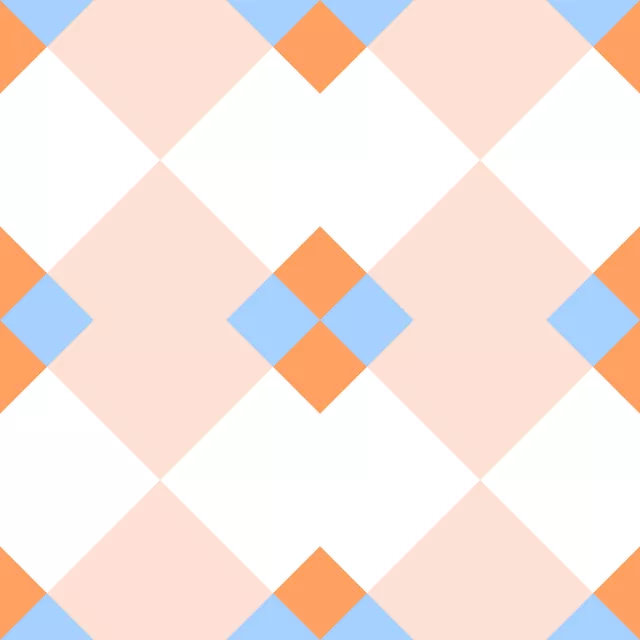 Bettwäsche KItchen Tile No 2 Orange