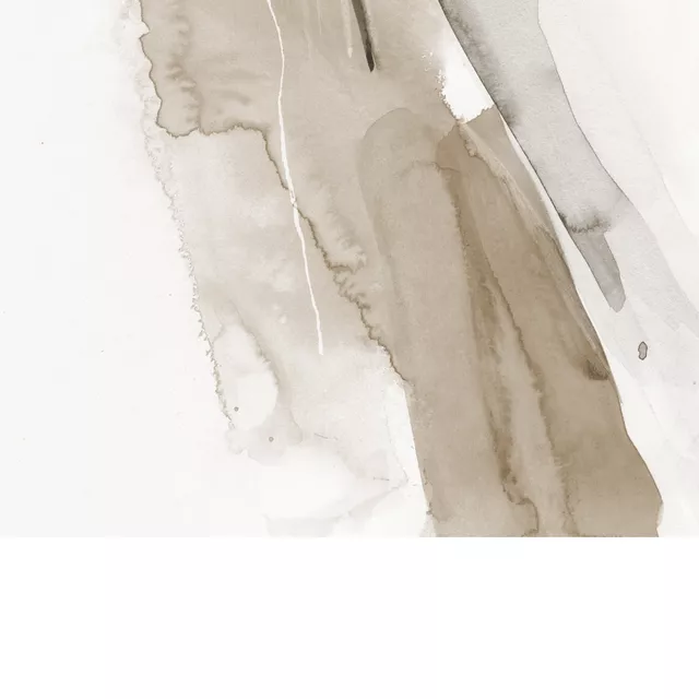 Bodenkissen Brush strokes neutral tones 1