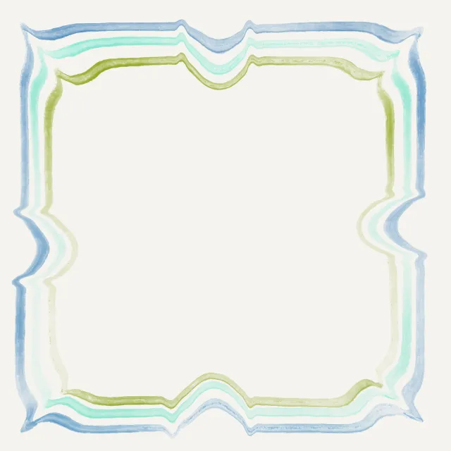 Servietten Streifen Rahmen