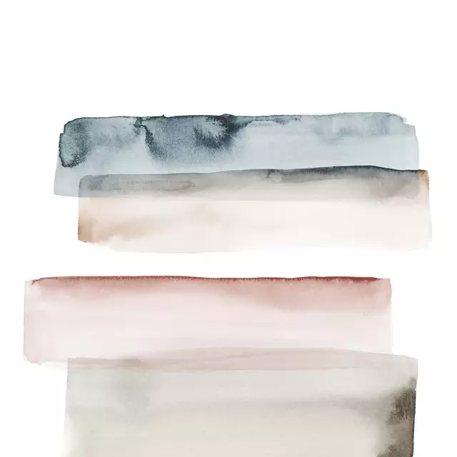 Tischläufer Watercolor brush strokes 3