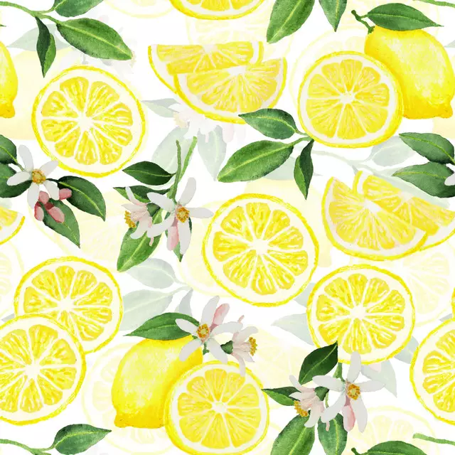 Kissen Zitronen Sorbet