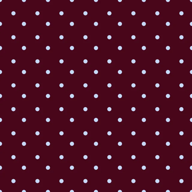 Kissen Polkadots Halbversatz Burgundy