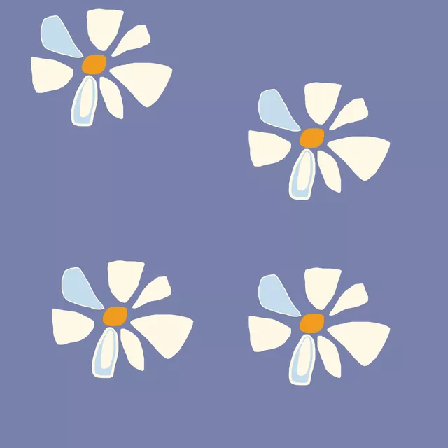 Tischläufer Blüte groß