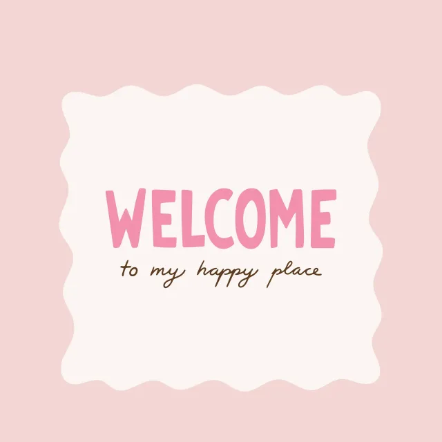 Kissen Welcome Willkommen Rosa