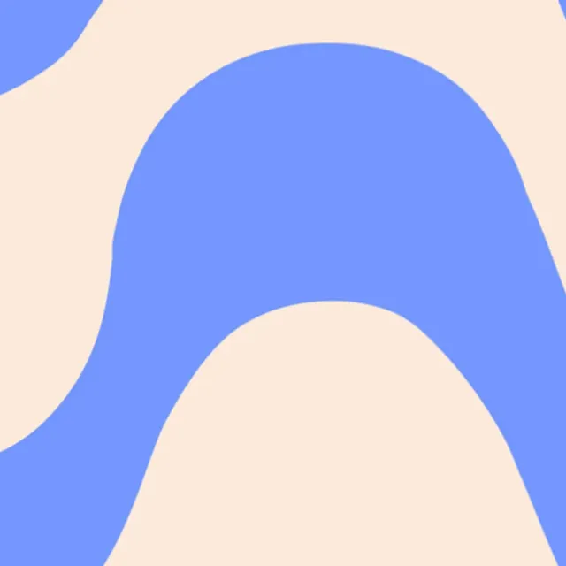 Raffrollo Welle Blau Copacabana