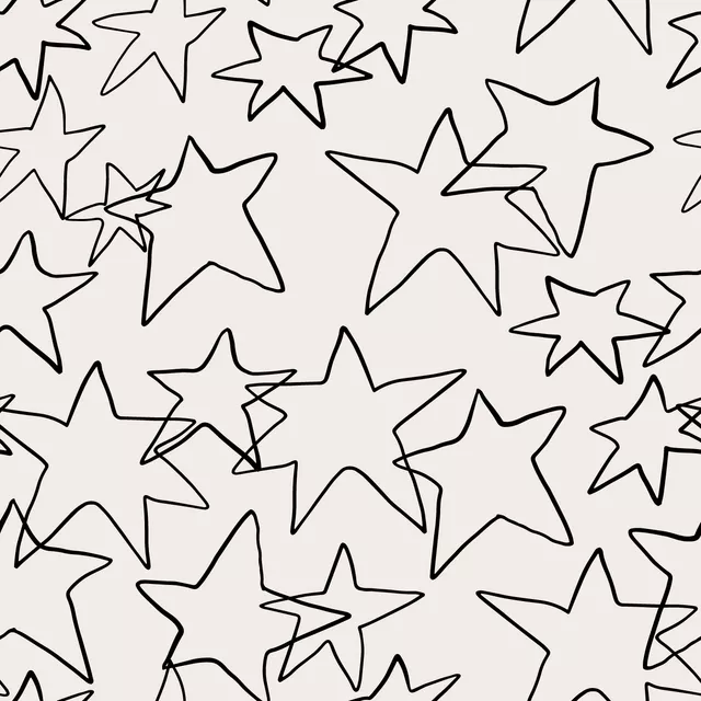 Tischläufer Stars Allover Minimal