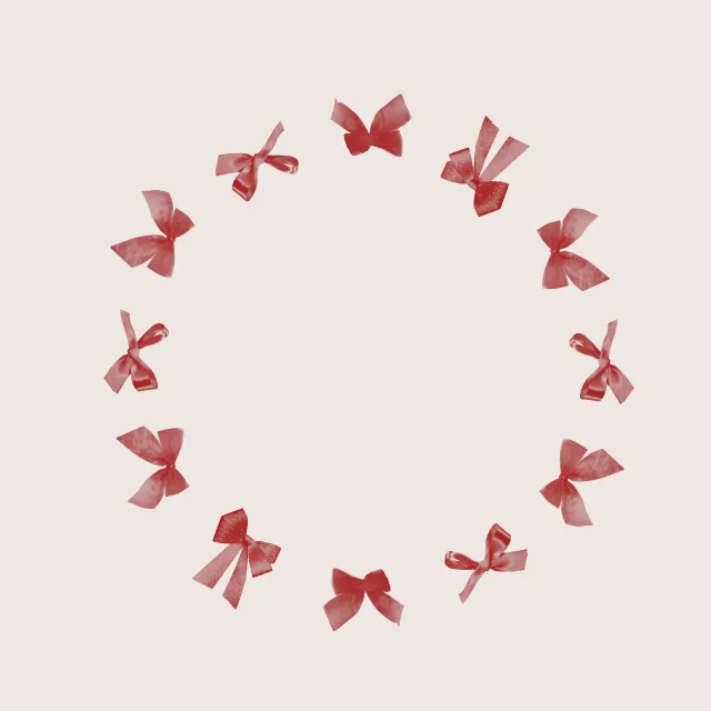 Sitzkissen Schleifen Rahmen