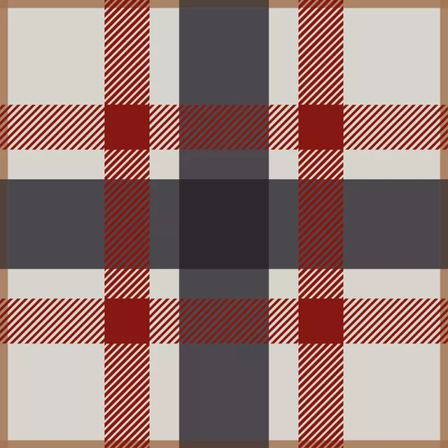 Kissen Tartan 1 xmas