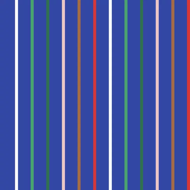 Kissen Jolly Stripes Blue