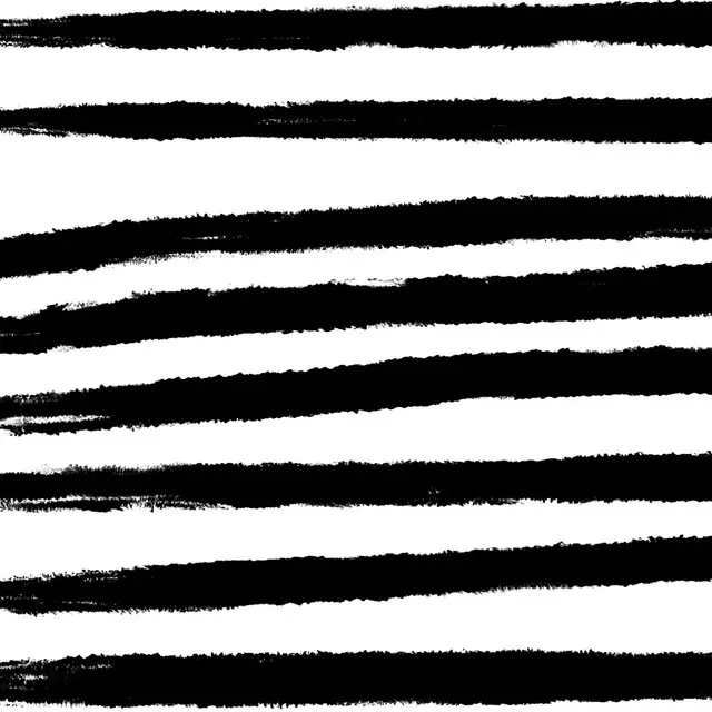 Servietten Streifen Schwarz Weiß