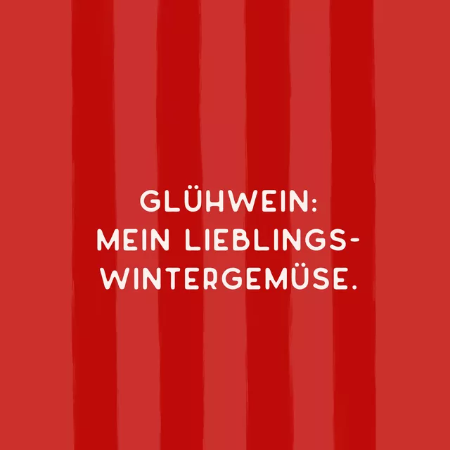 Kissen Glühwein Quote red