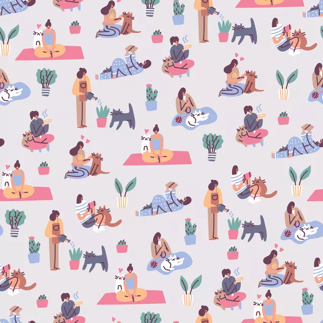 Raffrollo Sunday with Cats