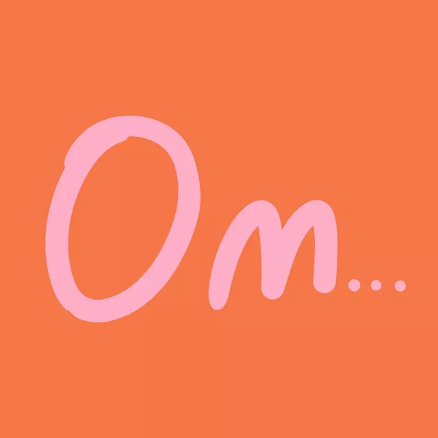 Kissen Om orange