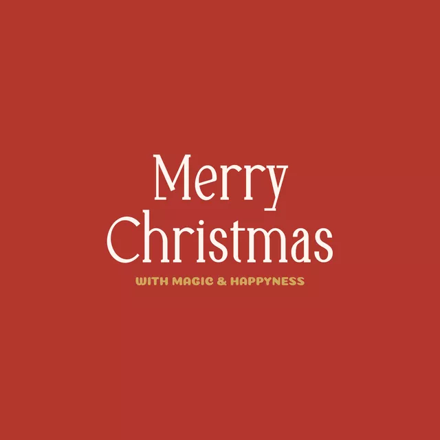 Geschirrtuch Merry Christmas with Magic