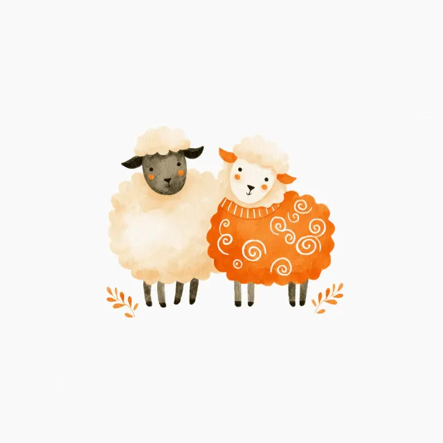 Bankauflage Winterwolle und Schafgeplauder