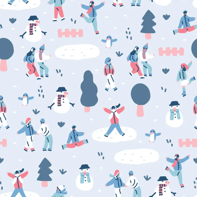 Kissen Winter Snow Time