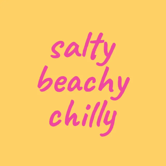 Kissen Salty Beachy Chilly