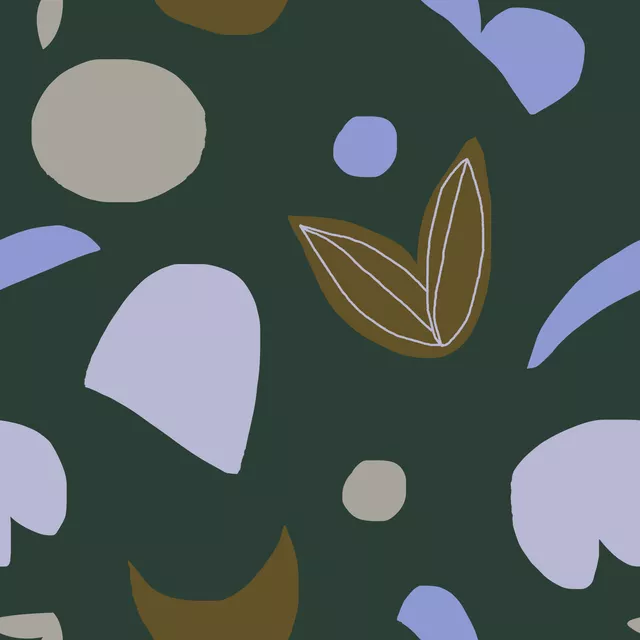 Kissen Lines and Leaves 5