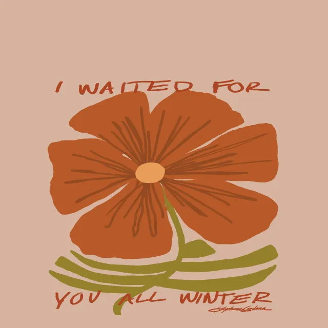 Servietten I Waited for You all Winter