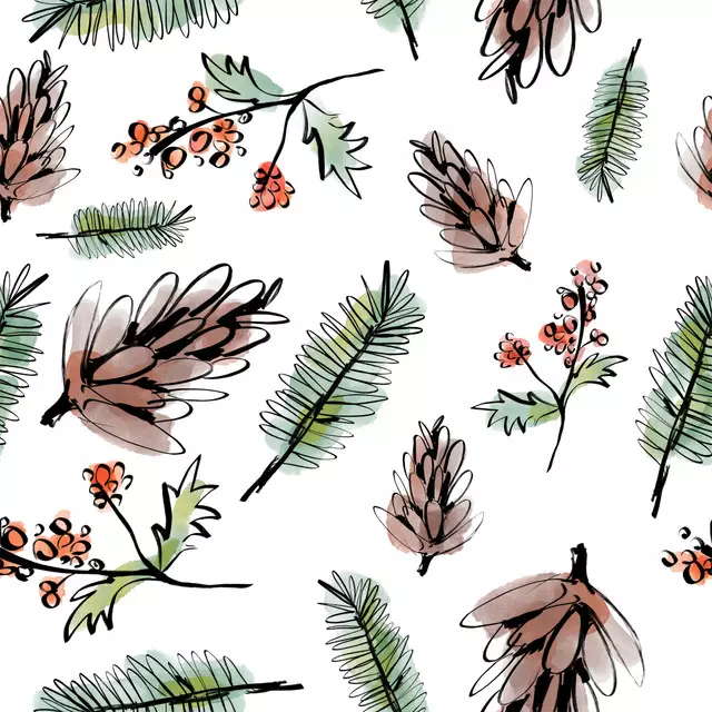 Dekovorhang Winterwelt