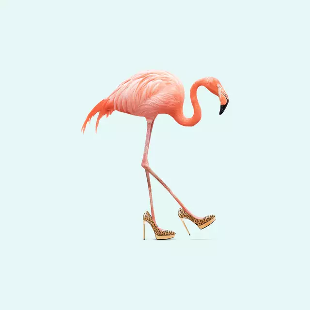 Servietten Fancy Flamingo