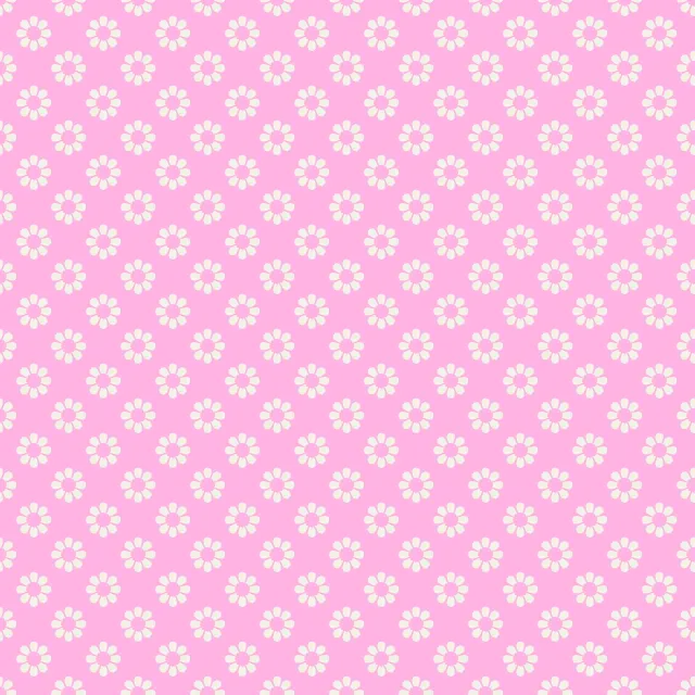 Kissen Muster Blüten rosa