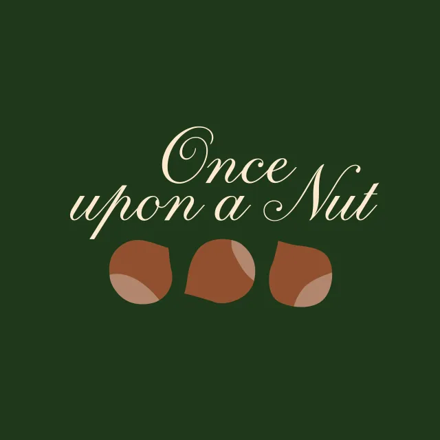 Kissen Once upon a Nut grün