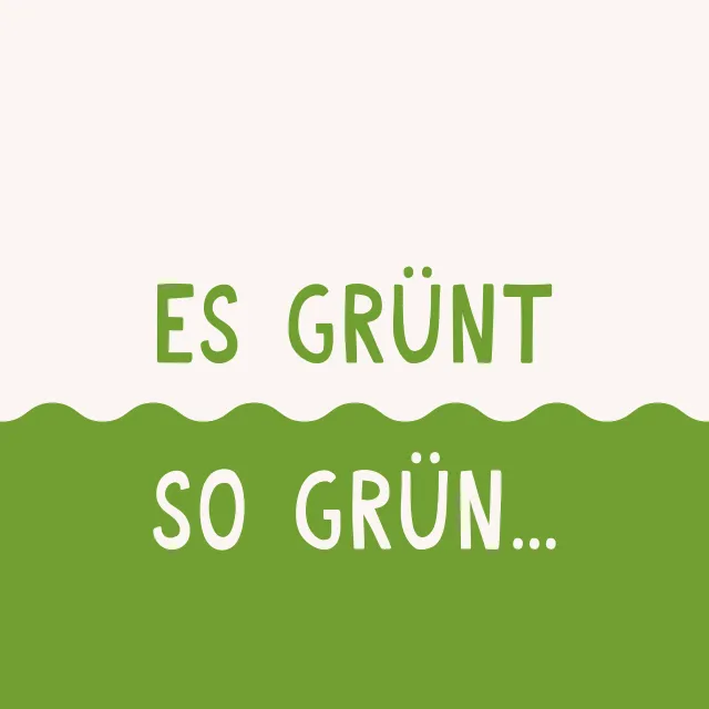 Geschirrtücher Es Grünt Spruchkissen Welle