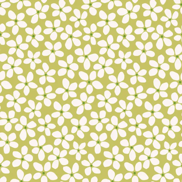 Servietten Bloom Blumen Beige Hellgrün