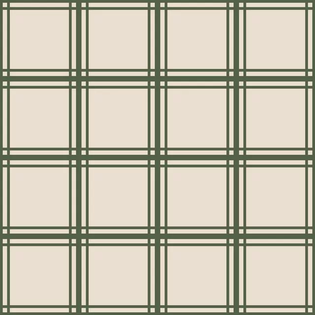 Kissen Autumn Checks beige green