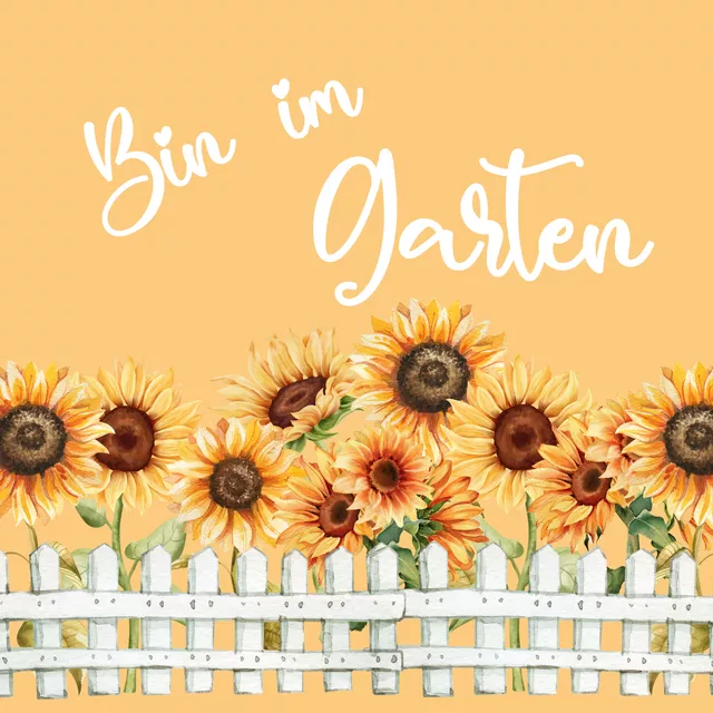 Kissen Cottage Summer Bin im Garten