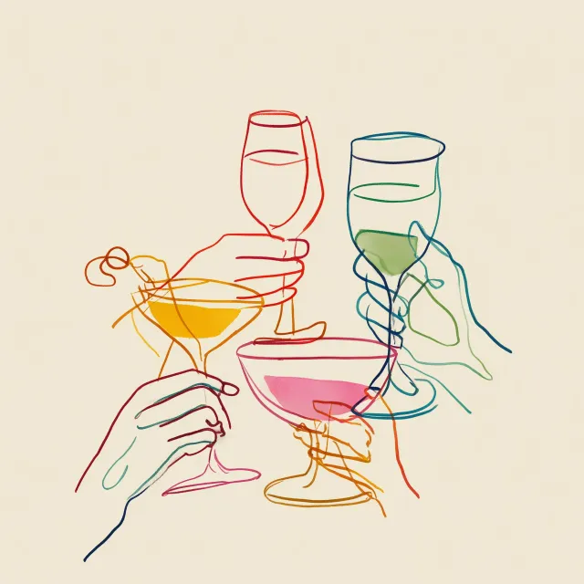 Sitzkissen Cheers-to-eachother