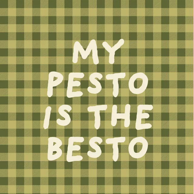 Kissen My Pesto Is The Besto