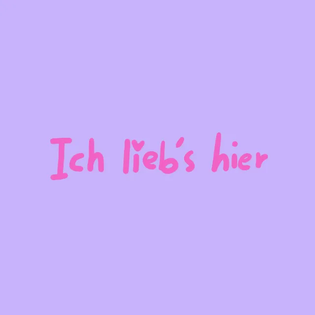 Servietten Liebs hier flieder